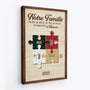 6952CFR2 toile personnalise famille avec prenom les pieces qui composent notre famille 6952ctpzi