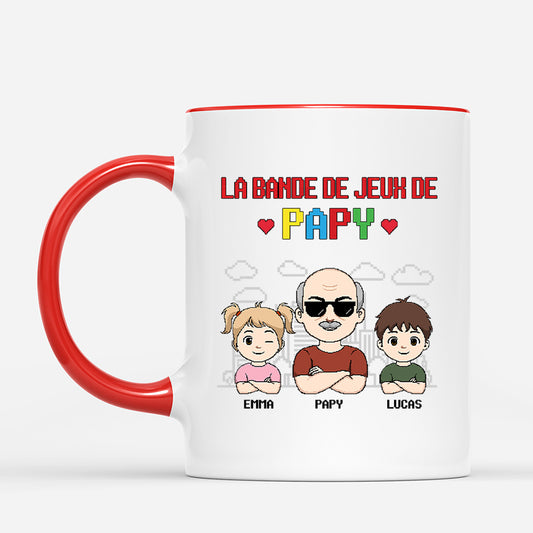 6953MFR2 mug personnalise la bande de jeux de papa 6953mkk5b