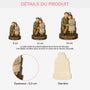 6955OFR3 ornement de noel en bois a 1 couche personnalise vieillir ensemble avec couple 6955o8zqg