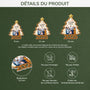 6999OFR3 ornement noel acrylique personnalise avec photo sapin de la famille 6999o8tni