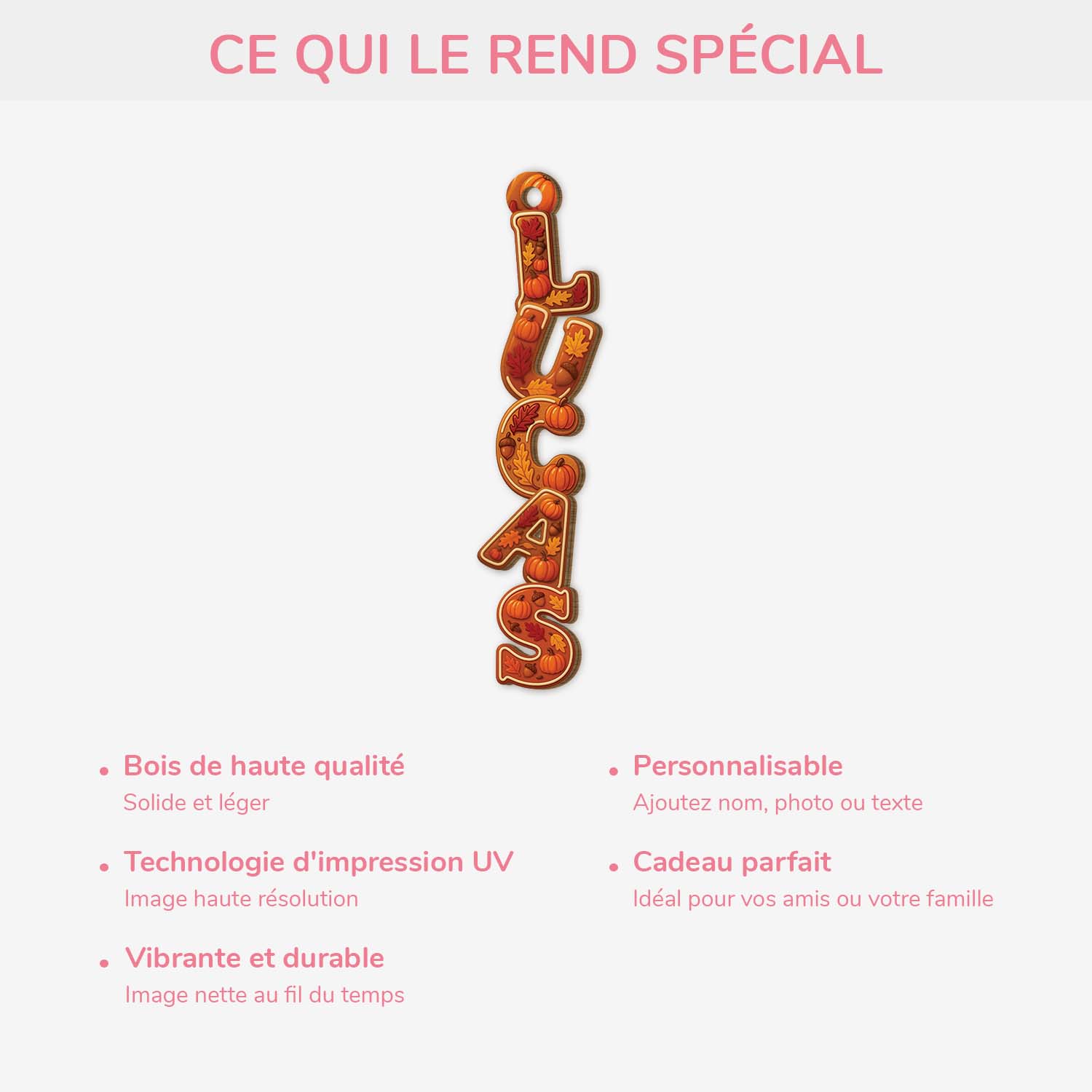 7001OFR1 effet dimpression 3d ornement noel en bois a 1 couche personnalise pour femmehomme avec prenom decoration style automne 7001otlta_2