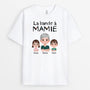 7003AFR1 t shirt personnalise pour papy et mamie la bande a mamie version blanc 7003a8l5a