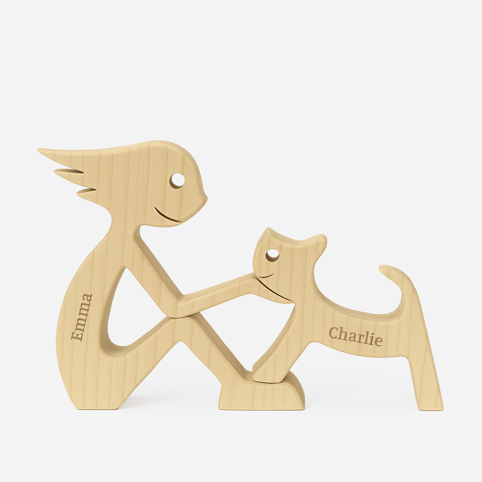 7007QFR2 puzzle en bois personnalise avec chienchatcheval mon animal de compagnie 7007q0t3i