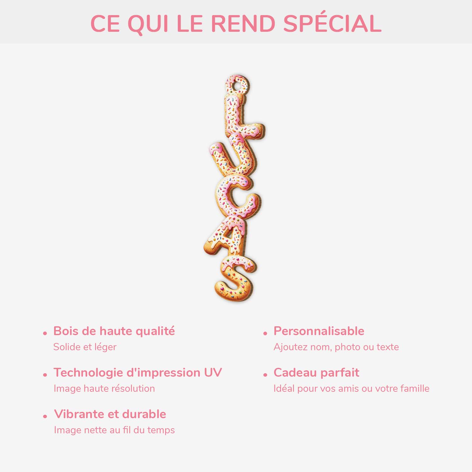 7012OFR1 effet dimpression 3d ornement en bois a 1 couche personnalise pour femmehomme decoration noel prenom avec lettres 7012o8l5a_2