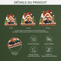 7029OFR3 ornement acrylique personnalise famille avec chienchat notre maison de noel 7029oty5i