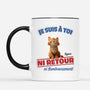 7045MFR1 effet dimpression 3d mug personnalise chat ce noel je suis a toi 7045mtlad_2
