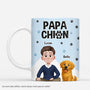 7054MFR1 mug personnalise papa chien taime 7054m3mmc