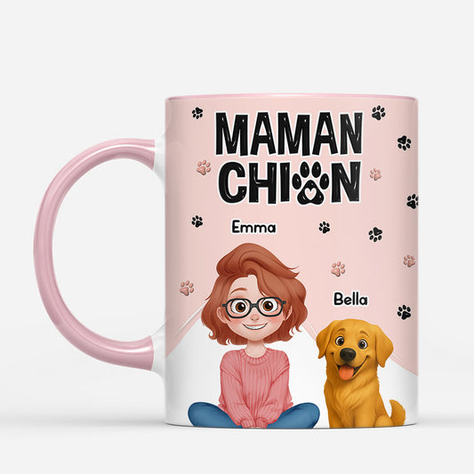 7054MFR2 mug personnalise papa chien taime 7054m3mmc