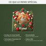 7109OFR4 ornement acrylique personnalise avec photo lettre du pere noel avec mon chat 7109otmnd