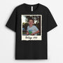 7112AFR1 t shirt personnalise photo pour femmehomme vintage 7112a6zca