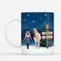 7139MFR1 mug de noel personnalise fille et son cheval 7139m3z5u