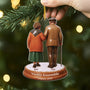 7148OFR2 effet dimpression 3d ornement noel acrylique personnalise couple vieillir ensemble toi et moi 7148otqng