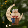 7152OFR1 ornement noel en bois a 1 couche personnalise couple mon endroit prefere est a tes cotes 7152o