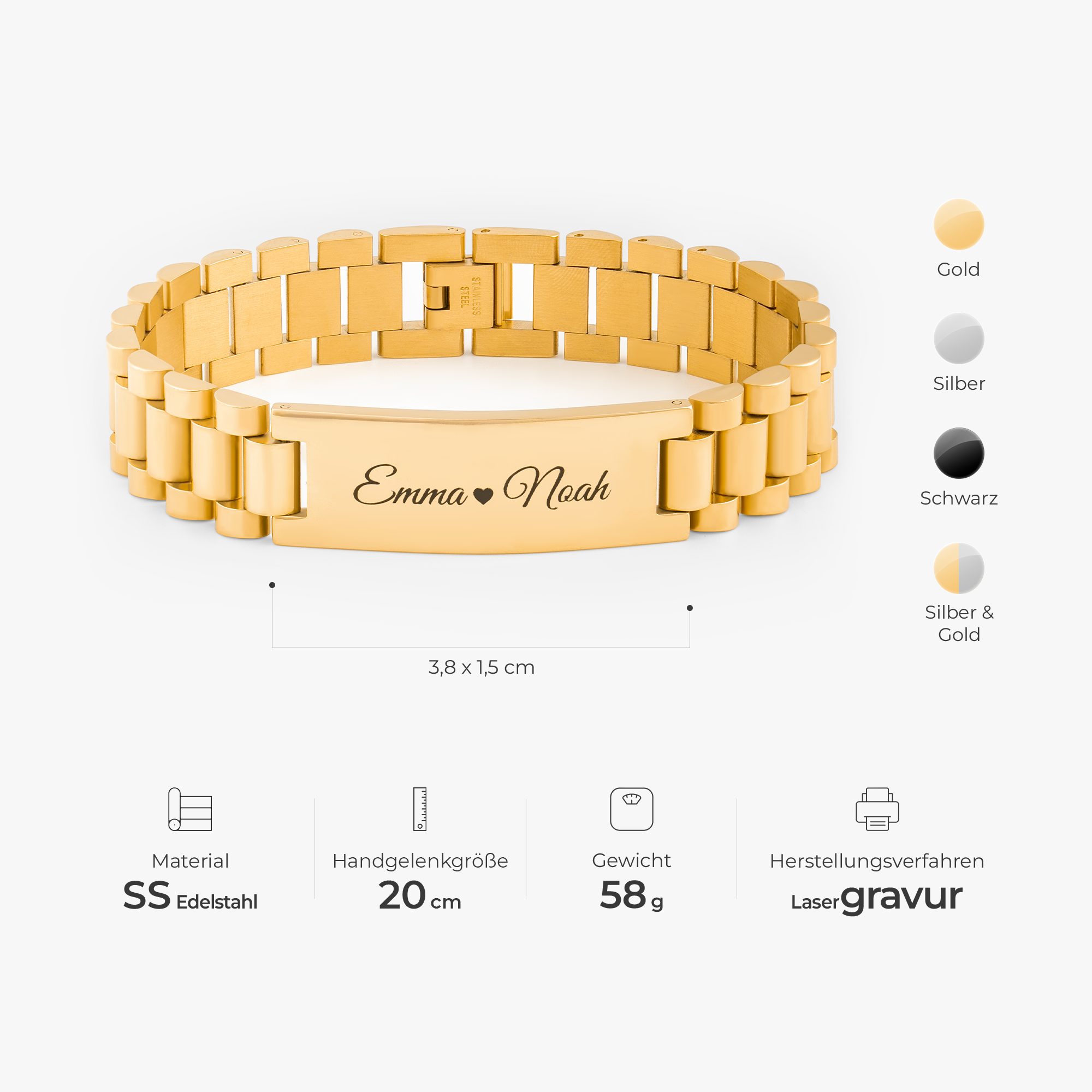 7162JGE3 uhrenband personalisierte armbander fur manner_ 7162J0T5B