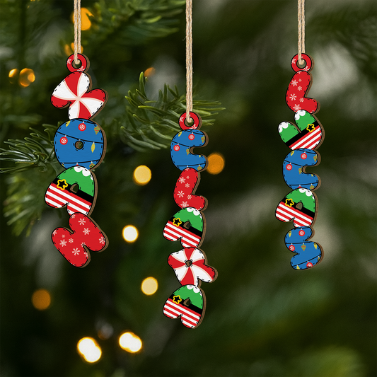 7176OFR1 ornement en bois a 1 couche personnalise femmehomme decoration de noel prenom avec lettre 7176o8t5a