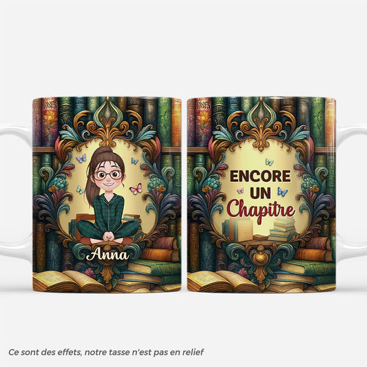 7184MFR1 mug personnalise femmehomme aime les livres juste un chapitre de plus 7184mtqta