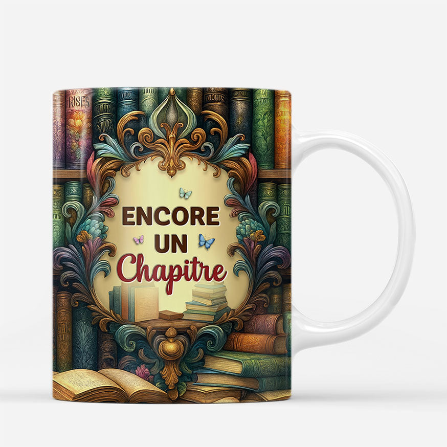 7184MFR3 mug personnalise femmehomme aime les livres juste un chapitre de plus 7184mtqta