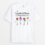 7211AFR1 amour dans le jardin de mamie t shirt personnalise mamie maman 7211a6q5a