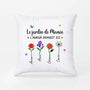7211PFR1 amour dans le jardin de maman coussin personnalise maman mamie 7211p6q5a