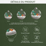 7214OFR3 ornement acrylique personnalise la bande a mamie papy dinosaure 7214o6l5b