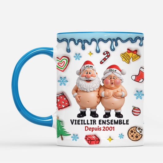 7243MFR1 effet dimpression 3d mug de noel personnalise couple vieillir ensemble 7243m3lag_1