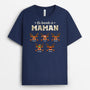 7263AFR2 t shirt personnalise de noel pour papamaman la bande a papa renne 7263a3z5b
