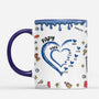 7282MFR2 effet dimpression 3d mug de noel personnalise coeur rouge de mamie maman 7282mkh5a