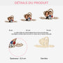7286OFR1 ornement de noel en bois a 1 couche personnalise couple y2k 7286oklwg_1