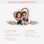7286OFR1 ornement de noel en bois a 1 couche personnalise couple y2k 7286oklwg_2
