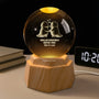 7414LFR1 veilleuse boule de cristal 3d personnalisee vieillir ensemble couple manchot 7414l8qng