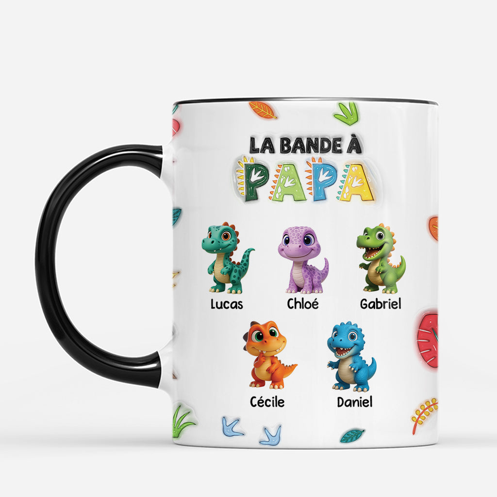 7484MFR2 effet dimpression 3d mug personnalise dinosaures preferes de maman papa 7484m6paa