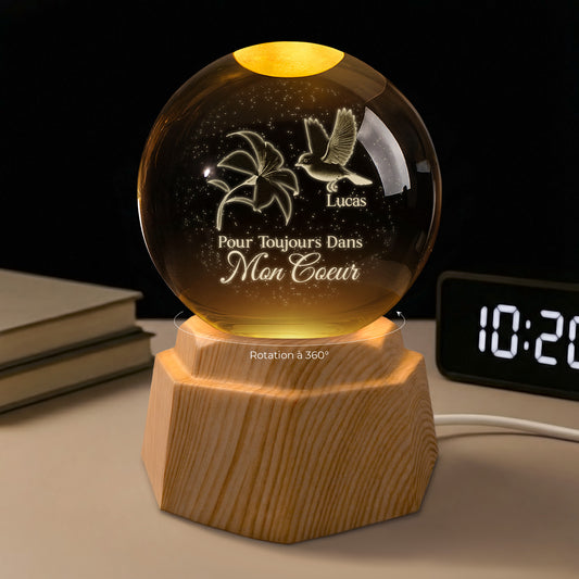 7555LFR1 veilleuse boule de cristal 3d personnalisee commemorative toujours avec toi 7555l3lma_2