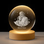 7620LFR1 veilleuse boule de cristal personnalisee mamie maman avec photo 7620l8qza