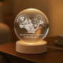 7622LFR2 Veilleuse Boule De Cristal Personnalisee Photo Ma Personne Preferee Mappelle Mamie Maman 7622lsh5a