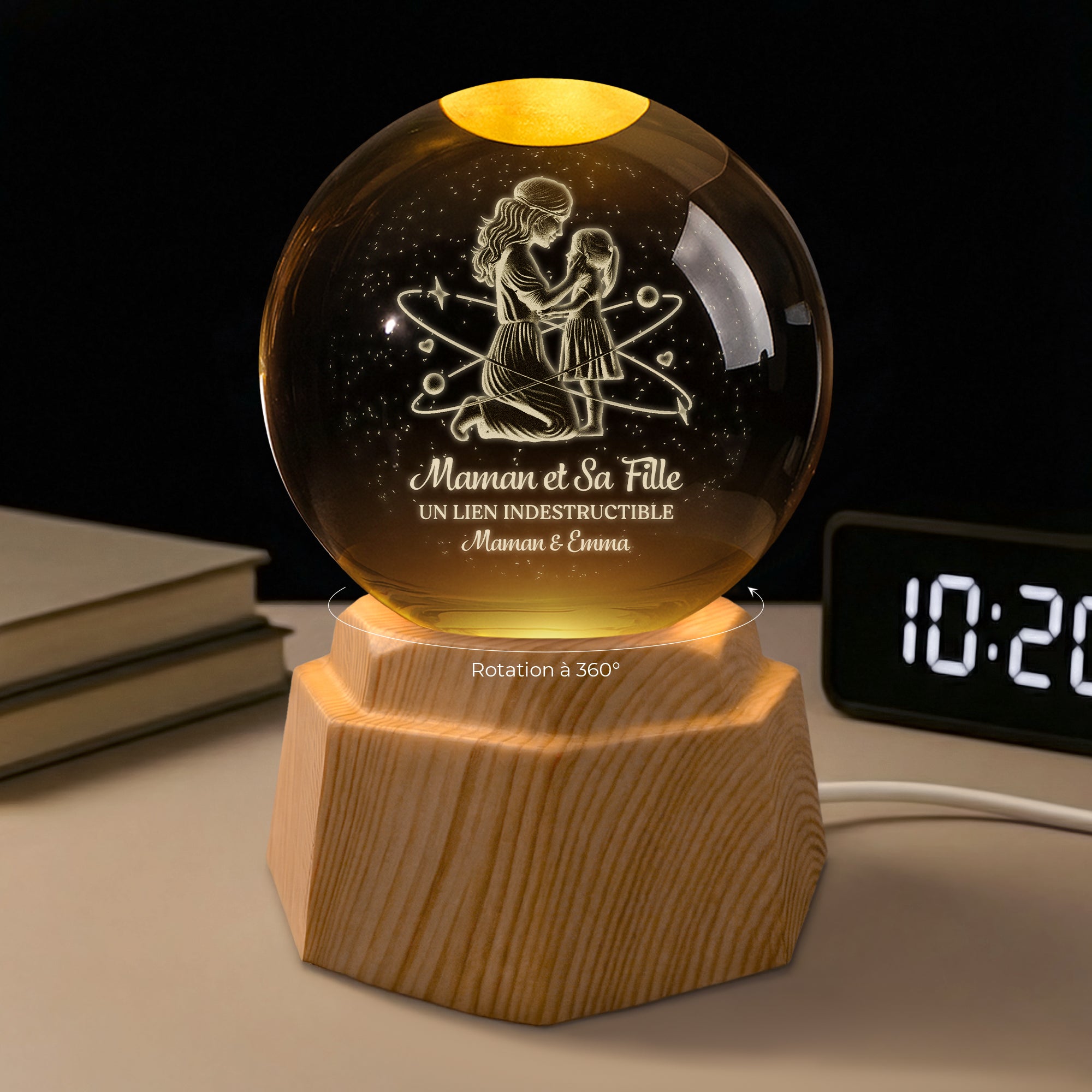 7631LFR2 veilleuse boule de cristal 3d personnalisee une maman et son fils 7631ltfca_398465cc 9f41 478f a95f c8d02fa02992
