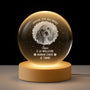 7653LFR1 veilleuse boule de cristal personnalisee joyeuse fete des meres de chien 7653lcl5c