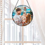7666UFR2 attrape soleil personnalise en verre avec photo la famille de maman 7666u3laa