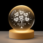7671LFR1 veilleuse boule de cristal personnalisee arbre damour maman papa 7671l3raa