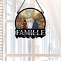 7682UFR2 attrape soleil personnalisable en acrylique commemoratif maman papa famille pour toujours 7682ustai