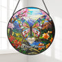 7687UFR1 attrape soleil personnalise en verre commemorative douce memoire de maman papa 7687utpca