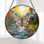7687UFR1 douce memoire de papy mamie attrape soleil personnalise en verre commemoratif 7687utpcb