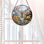 7687UFR2 douce memoire de papy mamie attrape soleil personnalise en verre commemoratif 7687utpcb