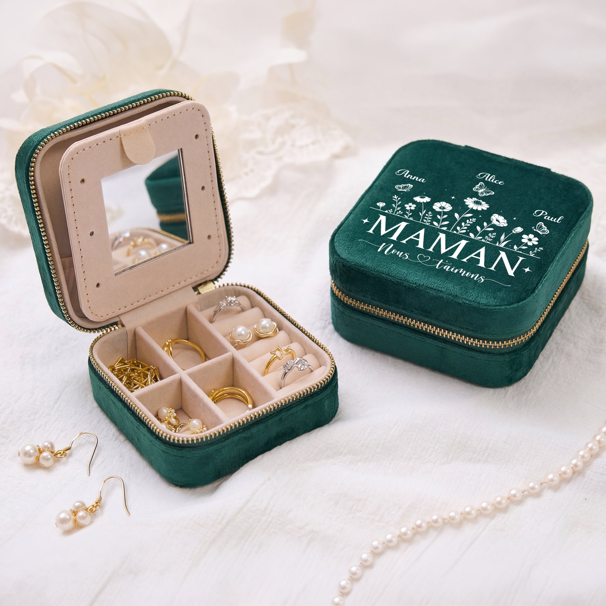 7688AFR2 pour dire on taime mamie maman boite a bijoux personnalisee en velours 7688ajtptg