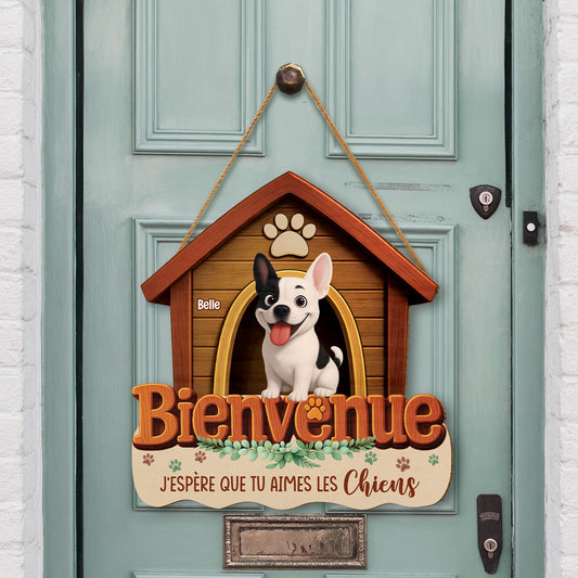7707QFR2 plaque en bois personnalisee a suspendre bienvenue jespere tu aimes les chiens 7707q3lac_7ffe3c63 d559 46e2 9247 63cb0a95783d