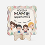 7717QFR1 plaque en bois personnalisee mamie papy appartient a 7717qskab