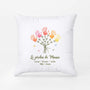 7719PFR1 coussin personnalise maman le jardin de maman mamie avec empreintes de main 7719p8lca