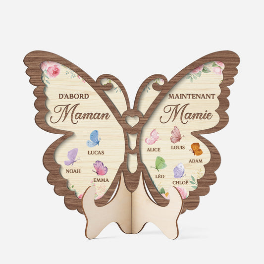 7730QFR1 dabord maman maintenant mamie plaque en bois personnalisee 7730qspza