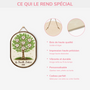 7732QFR4 plaque en bois personnalisee a suspendre notre famille ensemble 7732q8rwi
