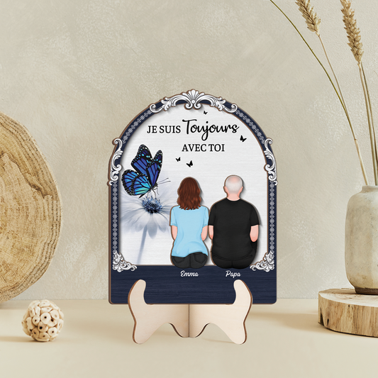 7740QFR2 plaque en bois personnalisee commemorative papa maman toujours avec toi 7740q3taa_48fd55c5 26b7 40cc 9099 cbed1a6a73ff