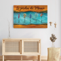 7749CFR3 effet dimpression 3d toile personnalisee mamie maman le jardin de mamie 7749c3hma